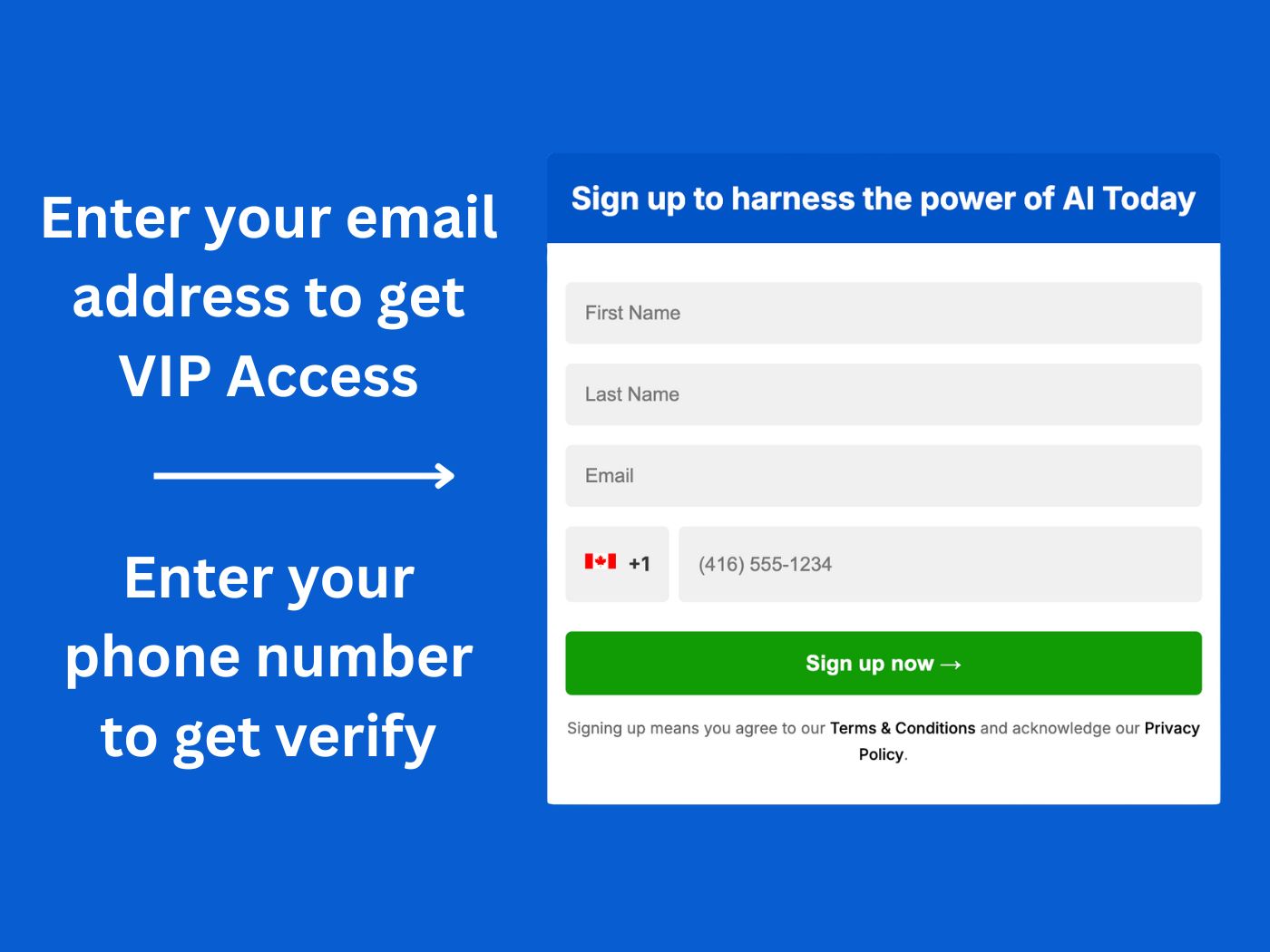 Sign Up Form